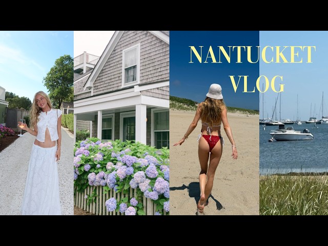 nantucket vlog (best trip ever) + q&a!!!