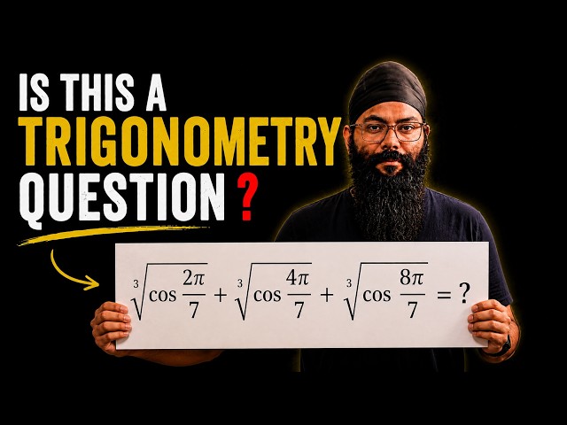 Indian Statistical Institute GYM Q1 | Is this a Trigonometry Question?