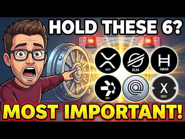 If You Hold XRP, XLM, HBAR, QNT, ONDO & XDC - This Is Your Most Important Video