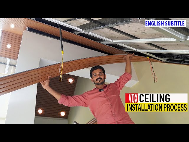 How to Install VOX Ceilings | VOX Wooden Ceiling for European Truss House | Exterior Ceiling