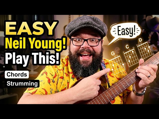 3 Neil Young Songs Every Beginner Guitarist Needs to Know!