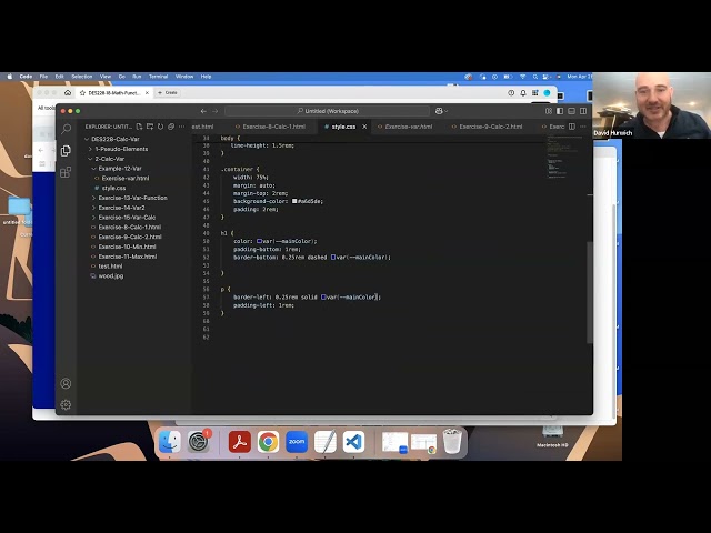 Web Development: Custom Properties / CSS Variables