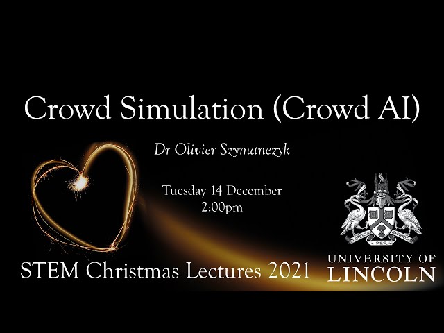 Crowd Simulation (Crowd AI) | Dr Olivier Szymanezyk