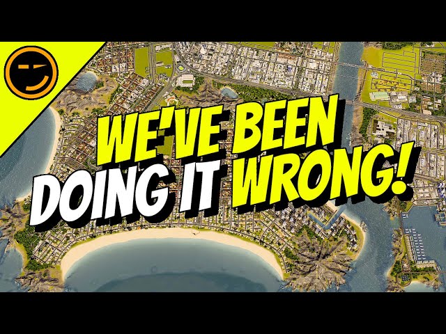 The Secret of building BIG Cities without any problems in Cities Skylines | Gamechanger