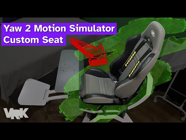 Yaw 2 Motion Simulator: Custom Seat Mount