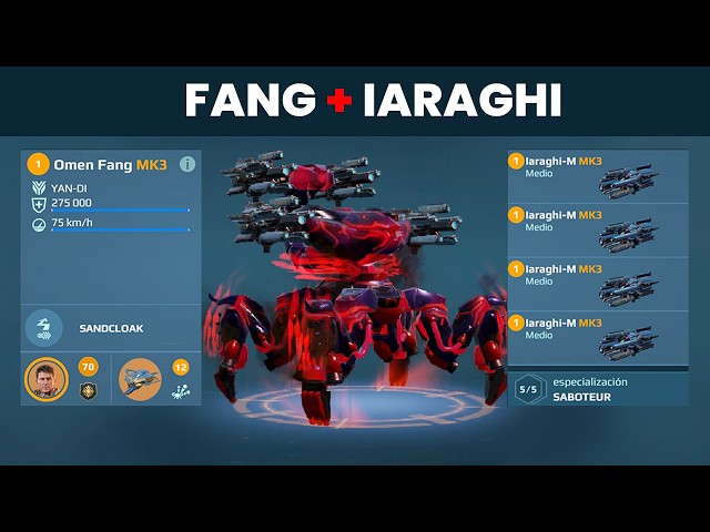 War Robots: Fang is Broken with Iaraghi | Gameplay