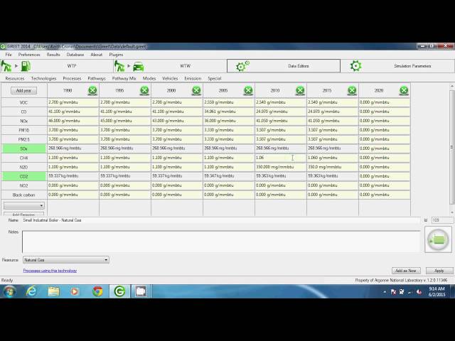 GREET Tutorial #11 Technology Editor
