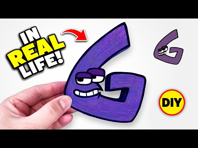Alphabet Lore in Real Life! DIY Letter G (3D Paper Craft Tutorial)