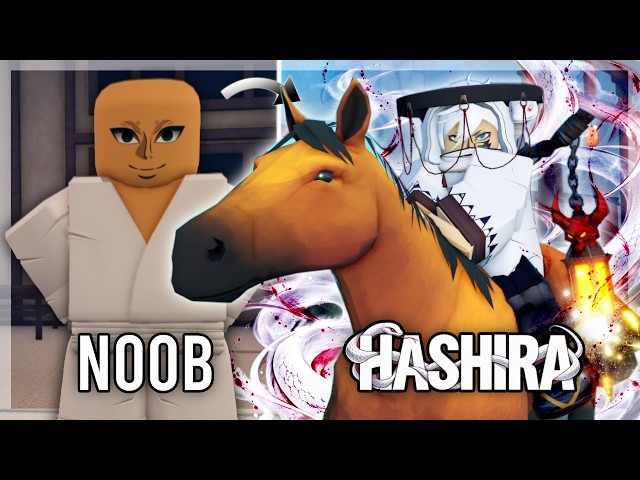 I Spent 10+ Hours Going From NOOB to HASHIRA in Project Slayers 2...