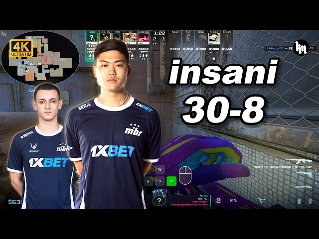 🔥insani (30-8) | avg 3.2K ELO | Cache POV | Aug 29, 2026