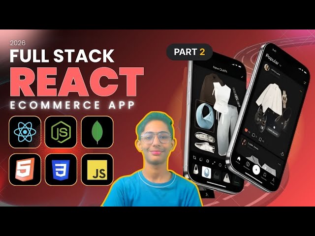 Full Stack E-Commerce with React & Node.js | Part 2 – Frontend Product Pages & Components