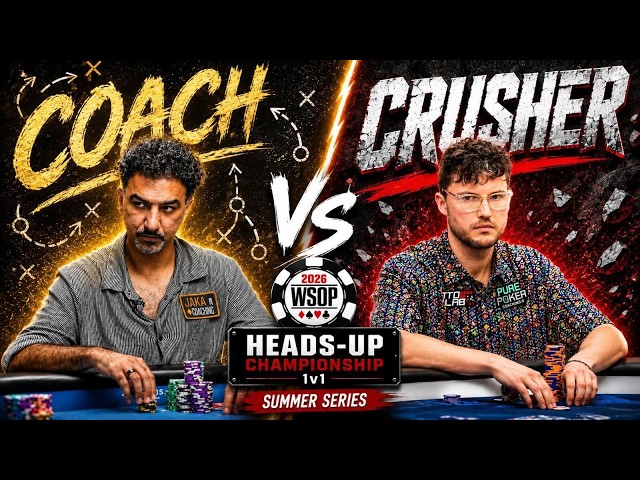$25,000 NLH Heads Up Championship - Day 1B | World Series of Poker
