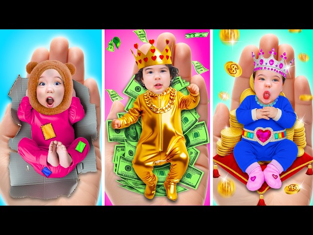 Rich Vs Broke Pregnant! Funny Expensive vs Cheap Situations by Crafty Hype