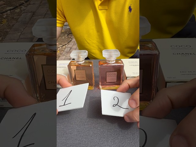 Which is Real ??? Chanel Coco Mademoiselle Perfume