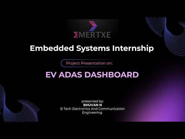 EV ADAS Dashboard | Embedded Systems Internship Project using STM32 Blue Pill & Python