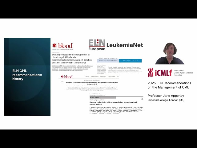 2025 ELN Recommendations on the Management of CML