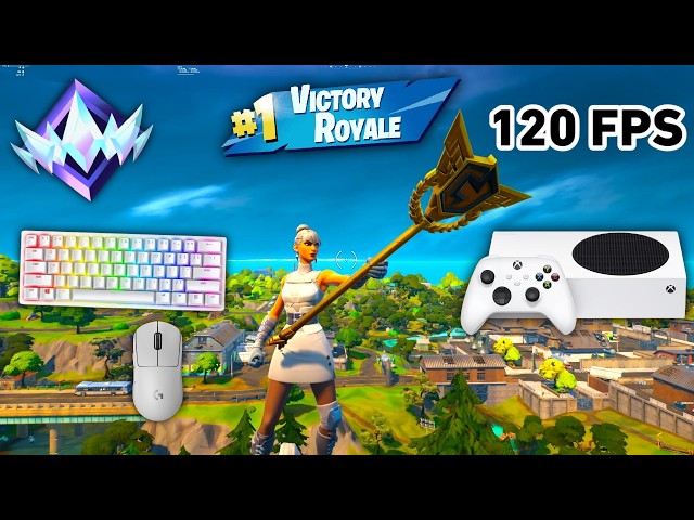 Fortnite Unreal Ranked Reload On Xbox Series S | Keyboard & Mouse Gameplay | 120 FPS | 4K