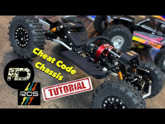 Mazz Designs Cheat Code Chassis assembly tutorial. #Mazzdesigns #Mazz #rcsteve710