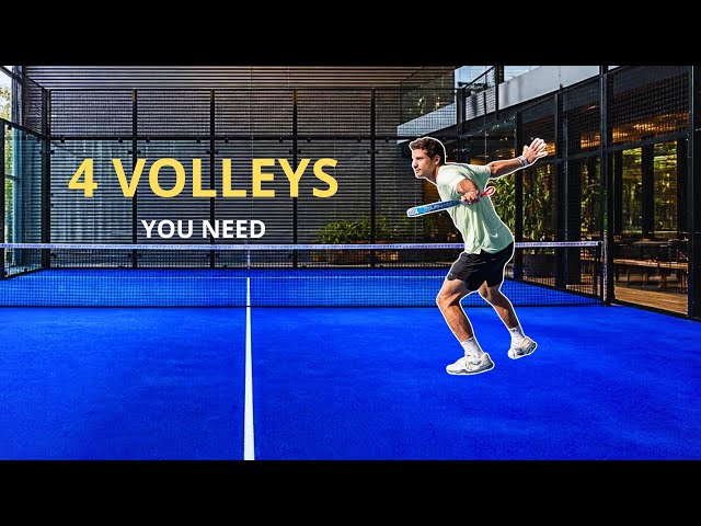 🎾 4 Padel Volleys You NEED to Master