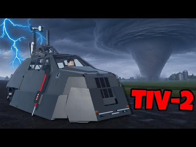 I Finally Bought the TIV-2 to Intercept TORNADOES in Roblox Twisted!