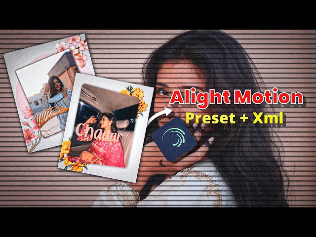 Bargad Edit || Ae Inspired Alight Motion Edit || Preset + XML (Typography Edit)