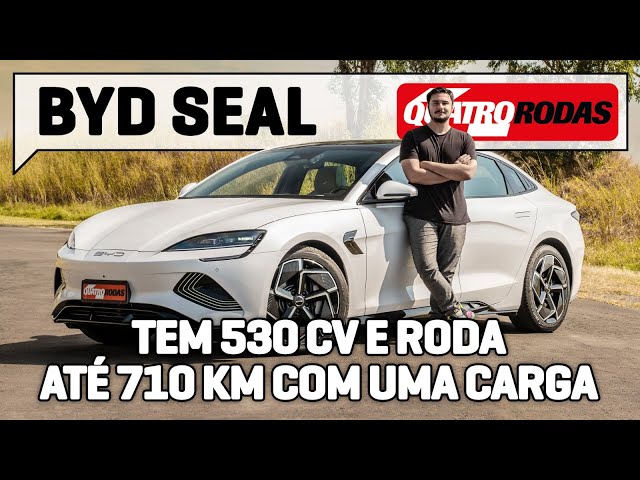 BYD Seal: ranges 710 km per charge, has Porsche-like performance and costs R$ 296,800.
