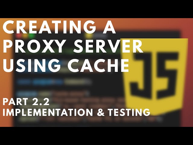 Final Testing | Proxy Caching Server | Backend Technologies