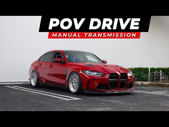 OWNERSHIP OF A MANUAL G80 M3 | POV DRIVE G80 M3