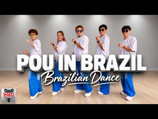 POU IN BRAZIL | Brazilian Dance | Dj Rowel Remix | Zumba Dance Workout | Tiktok Viral