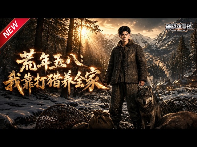 MULTISUB📢新番上线《荒年五八我靠打猎养全家》#最新漫剧 #漫剧合集 #一口气看完 #动漫 #anime #AI漫剧 #破晓动漫社