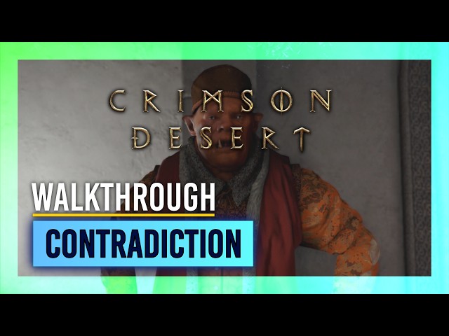 Contradiction | All Answers | Crimson Desert Walkthrough
