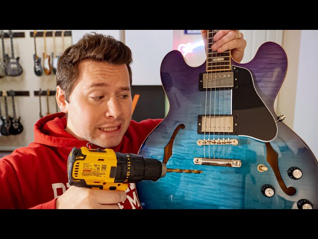 Installing a Bigsby Bridge on my guitar