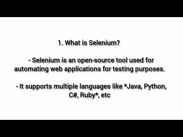 What is Selenium? | IDE, WebDriver, Grid Explained in Simple Tamil | Test Automation Basics