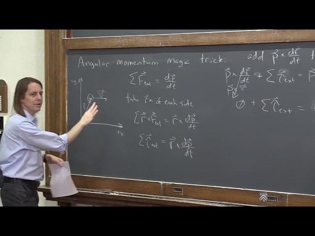 PHYS 101 | Rough Angular Momentum 2 - Angular Momentum of a Translating Mass