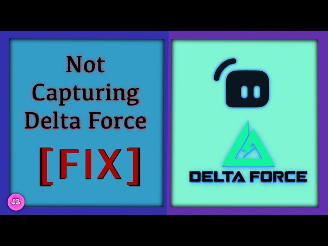 Stream labs black screen not capturing Delta Force (Easy Fix)