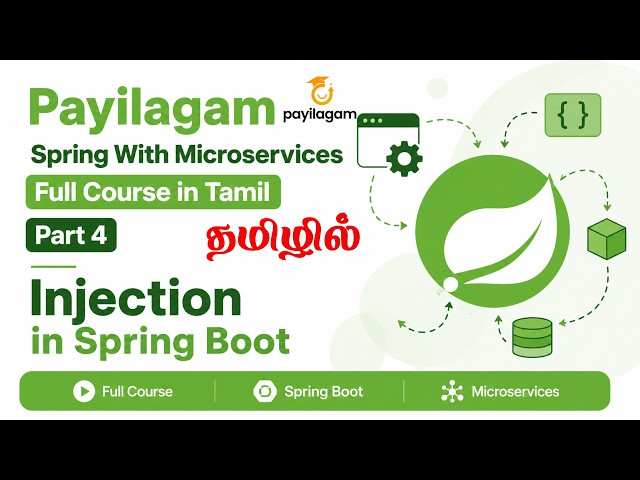Spring Boot with Microservices Full Course in Tamil - Part 4 | Payilagam #springboot