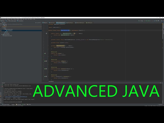 Advanced Java - Introduction