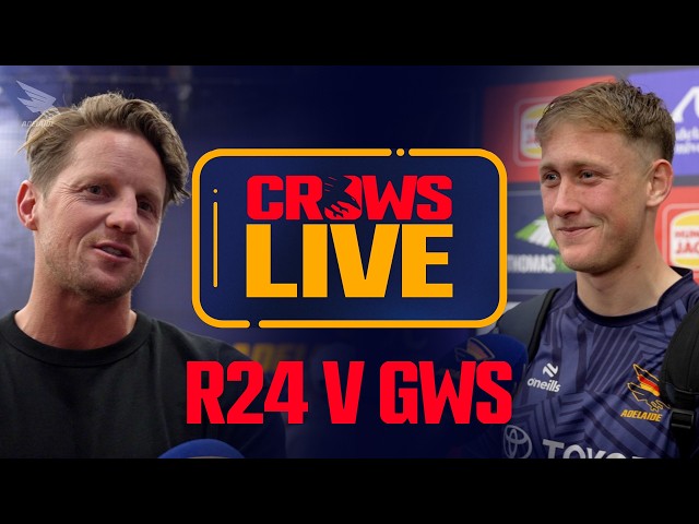 Crows Live | Inside the rooms: R24 v GWS