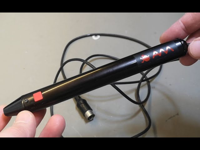 Light Pen CRT pointer AM brand name ? Teardown and test