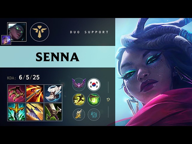 Senna Support vs Rell - KR Master Patch 26.16