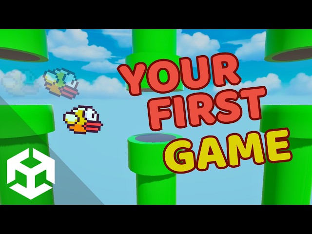 Make Your First Game In Unity (Flappy Bird Beginner Tutorial)
