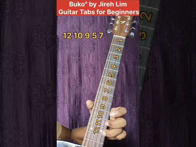 Buko - Jireh Lim Guitar Tabs (Easy) | Beginners