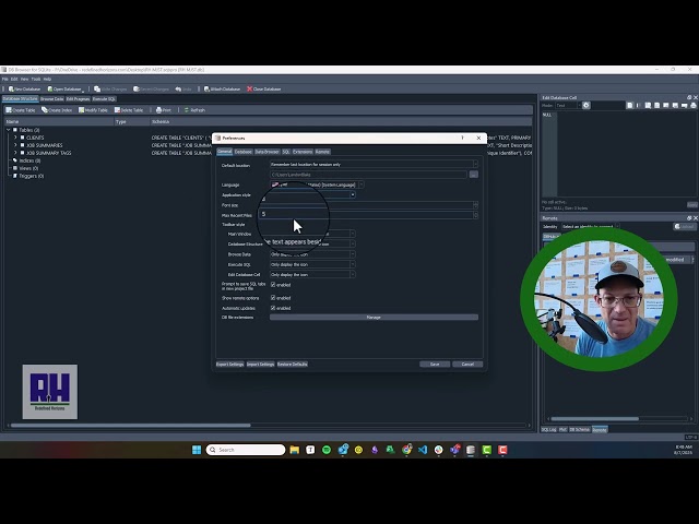 An Overview Of Program Preferences In DB Browser (Open Source GUI Front End For SQLite)