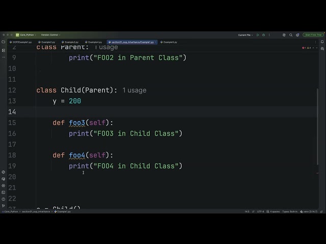Inheritance in Python | OOP Concept Explained with Examples | Python Tutorial | S2P