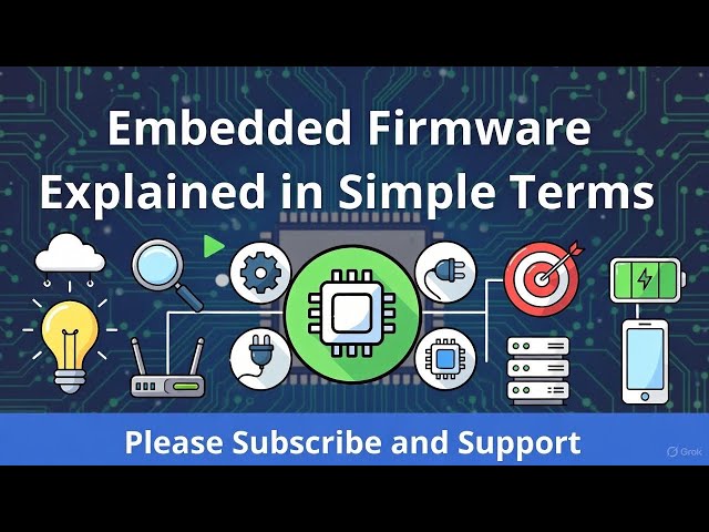Embedded Firmware Explained in Simple Terms