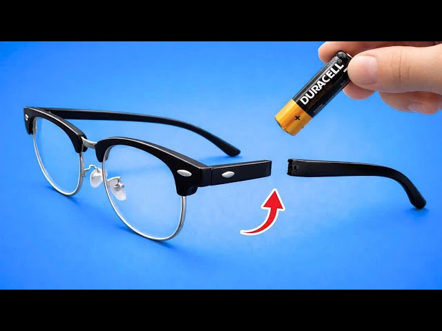 Smart Plastic Welding Trick to Repair Broken Eyeglasses at Home