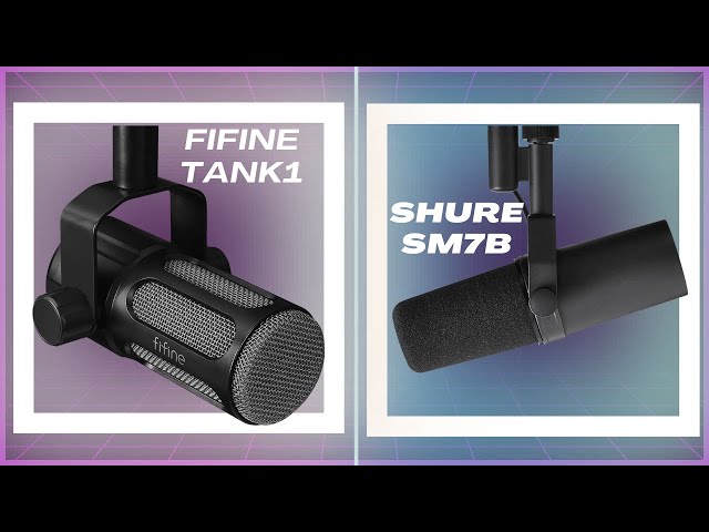 FiFine Tank1 vs. Shure SM7B - Shockingly Close?!
