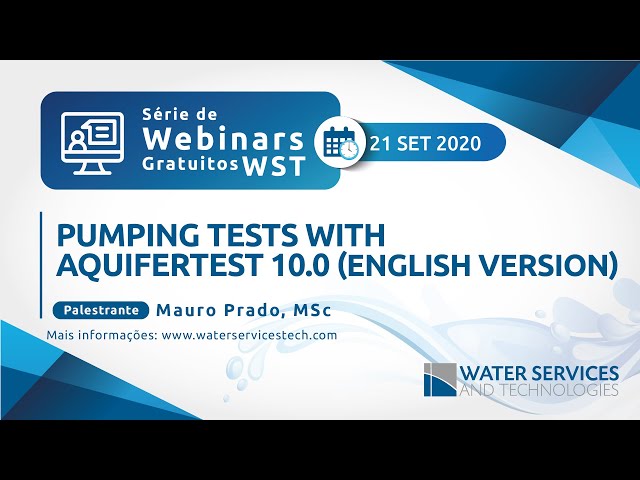 Pumping Tests with AquiferTest 10.0