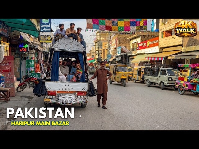 🇵🇰 I Didn’t Expect This in Haripur Pakistan 😳 | 4k Walking Tour With Captions