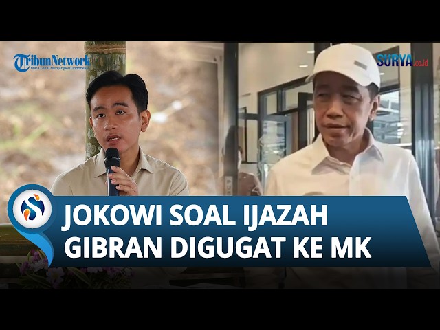 Jokowi Responds to Gibran's Diploma Challenge at the Constitutional Court: Why Would Someone Who ...